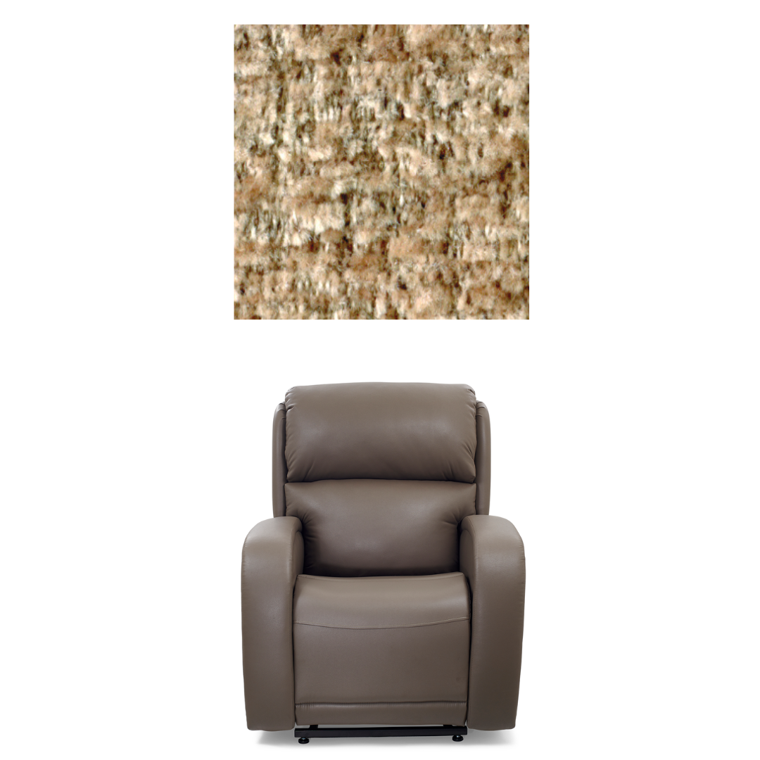 Golden Tech EZ Sleeper Assisted Lift Recliner with Twilight & Power Lumbar - Sandstorm